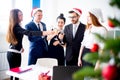 New year office party Royalty Free Stock Photo