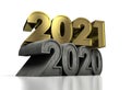 New Year 2021 and old 2020