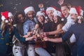 New Year party Royalty Free Stock Photo