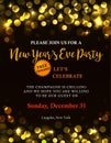 New Year party invitation