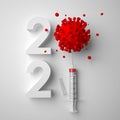 2021 new year in pharmacology development: Covid-19 vaccines invention and testing, global vaccination.