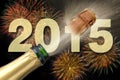 New year 2015 Royalty Free Stock Photo