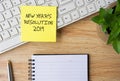 New Year Resolutions 2019 Royalty Free Stock Photo