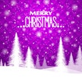 New Year`s Christmas background, in purple tones. Geometrical ornament. Royalty Free Stock Photo