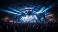 New Year's Eve concert under the stars cosmic stage, stellar performers, intergalactic audience, musical celebration Royalty Free Stock Photo