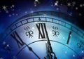 New Year's at midnight Royalty Free Stock Photo