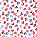 new year's pattern Royalty Free Stock Photo