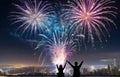 New Year\'s Sparkling Sky: Fireworks Spectacular\