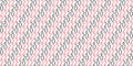 2022 New Year seamless pattern with black and red figures 2022 on white background with diagonal design. Happy winter holidays,