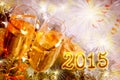 New Year 2015. Royalty Free Stock Photo