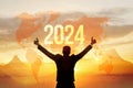 New year 2024 And new victories in business