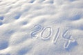 New year 2014 Royalty Free Stock Photo