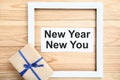 New year new you Royalty Free Stock Photo