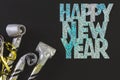 New years blowouts Royalty Free Stock Photo