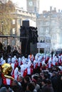 New Years day parade in London. Royalty Free Stock Photo