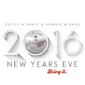 2016 New Years Eve Royalty Free Stock Photo
