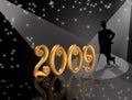 New Years Eve invitation 2009 Royalty Free Stock Photo