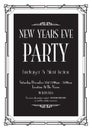 New years eve party background Royalty Free Stock Photo