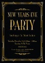 New years eve party background