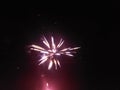 New years fireworks display show Royalty Free Stock Photo