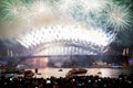 New Years Fireworks Sydney Australia