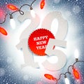 New years greeting illustration