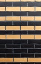 Yellow bricks background, texture Royalty Free Stock Photo