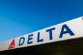 Delta Airlines sign