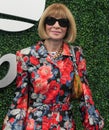 Editor-in-chief of Vogue magazine Anna Wintour in New York