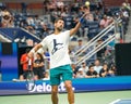 Grand Slam Champion Novak Djokovic of Serbia during practice at the 2023 US Open at Billie Jean King National Tennis Center