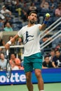 Grand Slam Champion Novak Djokovic of Serbia during practice at the 2023 US Open at Billie Jean King National Tennis Center