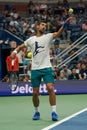 Grand Slam Champion Novak Djokovic of Serbia during practice at the 2023 US Open at Billie Jean King National Tennis Center