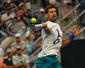 Grand Slam Champion Novak Djokovic of Serbia during practice at the 2023 US Open at Billie Jean King National Tennis Center