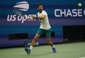 Grand Slam Champion Novak Djokovic of Serbia during practice at the 2023 US Open at Billie Jean King National Tennis Center