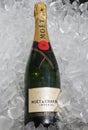 Moet and Chandon champagne presented at the National Tennis Center during US Open 2017