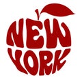 New York Big Apple, Apple NYC - EPS