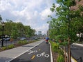 New York bike lane