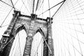 New York, the Brooklyn Bridge Royalty Free Stock Photo