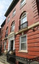 New York brownstones at Williamsburg neighborhood in Brooklyn, New York