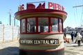 New York Central No. 31 Pilot House, Pier 16 Manhattan. The pilothouse of New York Central Railroad tugboat No. 31. Royalty Free Stock Photo