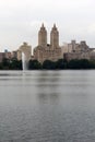 New York Central Park Lake Royalty Free Stock Photo