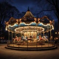 new york central park merry go round