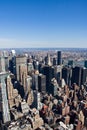 New York City Aerial View Royalty Free Stock Photo