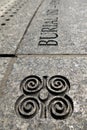 New York City: African Burial Ground inscription detail