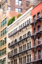 New York City Apartment Buildings Royalty Free Stock Photo