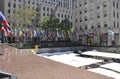 New York City,August 2nd:Rockefeller Plaza from Manhattan in New York City Royalty Free Stock Photo