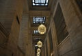 New York City,august 3rd:Grand Central Station inside hall from Manhattan in New York Royalty Free Stock Photo