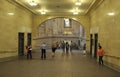 New York City,august 3rd:Grand Central Station inside hall from Manhattan in New York Royalty Free Stock Photo