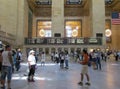 New York City,august 3rd:Grand Central Station Main Hall interior from Manhattan in New York Royalty Free Stock Photo