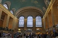 New York City,august 3rd:Grand Central Station Main Hall interior from Manhattan in New York Royalty Free Stock Photo